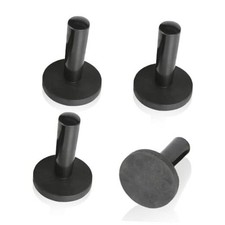 Car Wrap Gripper Magnets Holder Tint Tool, Auto Magnetic Position Black-4PCS
