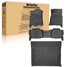 Tpe 3d Floor Matstrunk Cargo Liner Set For 2007-2014 Chevrolet Tahoegmc Yukon