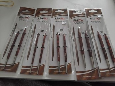Nadelspitzen Knit Pro Set  cubics