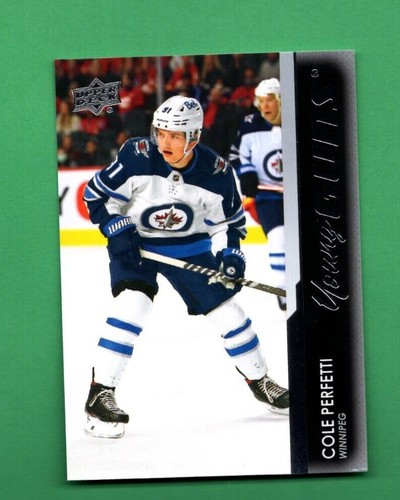 2021-22 Upper Deck #466 Cole Perfetti RC Winnipeg Jets A28 411