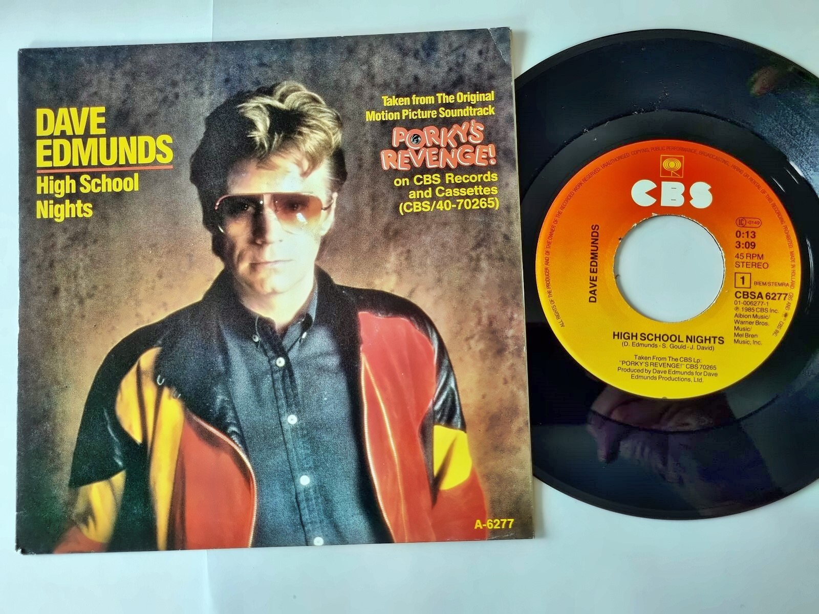 Dave Edmunds - High school nights 7'' Vinyl Holland