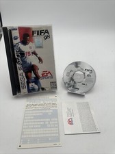 FIFA: Road to World Cup 98 (Sega Saturn, 1997) CIB W/ Reg. Card & Insert