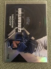 2022 TOPPS GENERATION NOW GN25 AUSTIN MEADOWS TAMPA BAY RAYS