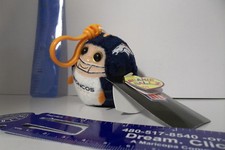 TY Denver Broncos beanie Ball Key BackPack clip NFL KIDS Christmas tree ornament