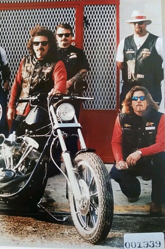 81 Hell's Angels Ventura California Hand Signed By George Christie Former Pres. - Picture 3 of 3