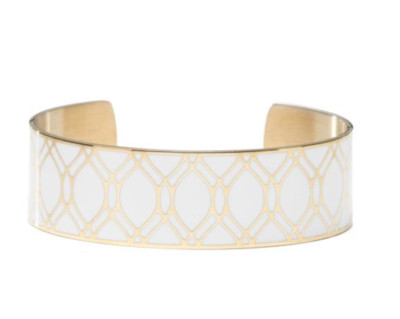 NEW Rustic Cuff Becca White Diamonds/Gold Cuff - NEW!