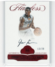 2017 Panini Flawless Collegiate Rookie Auto Ruby #BRAJE Jawun Evans Auto /20