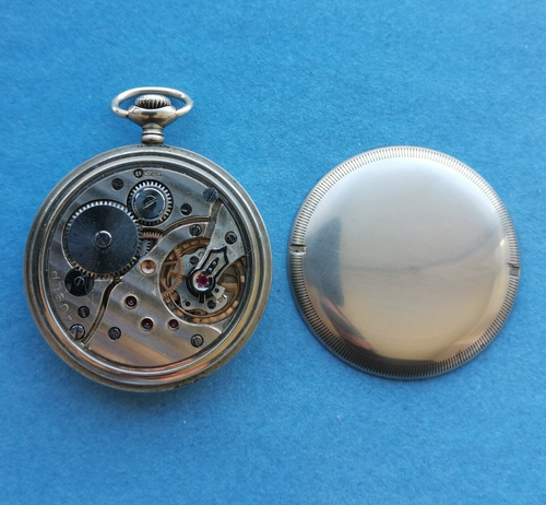 Military Pocket Watch HELVETIA HUBER 32A DH German Army WW2 made in SWISS 1940's - Picture 16 of 23