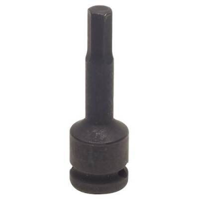 Westward 4Lzc2 3/8 In Drive Impact Socket Bit 5/16 In, Sae