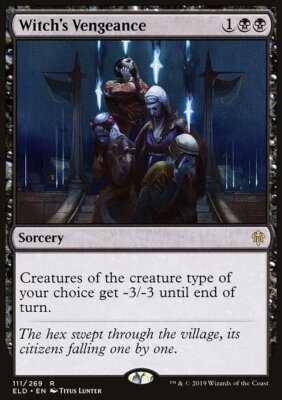 Magic the Gathering MTG Witch's Vengeance (111) Throne of Eldraine   LP
