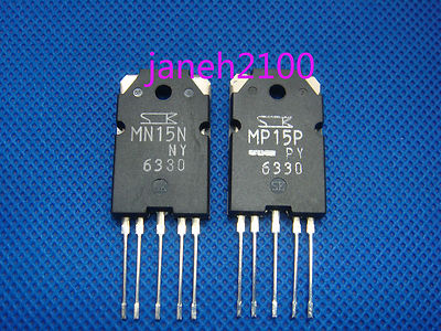 1 Pair Transistor SANKEN TO-3PL-5 MN15N-NY/MP15P-PY MN15N 1 Pair Transistor SANKEN TO-3PL-5 MN15N-NY/MP15P-PY MN15N