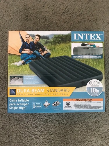 INTEX AIR BED / Queen Style- Inflatable Free Shipping. No refunds free shipping. - 第 1/2 張圖片