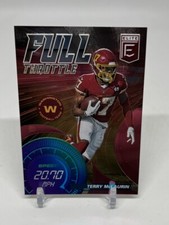 2021 Donruss Elite Terry McLaurin Full Throttle Pink #FT10