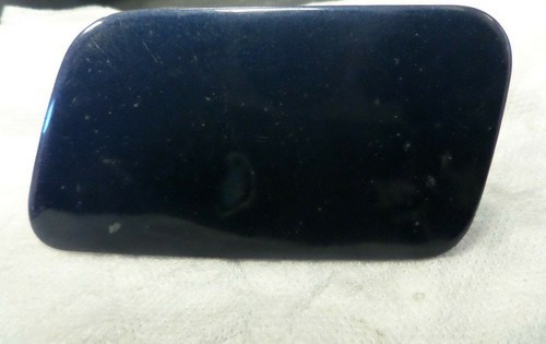 Original BMW E60 5er Stoßstange vorne links Scheinwerfer Abdeckung blau 7056947