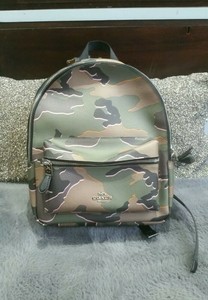 coach army backpack