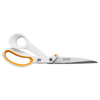 Fiskars Profi Schere dickes Gewebe 26 cm verstärken RazorEdge Softgrip