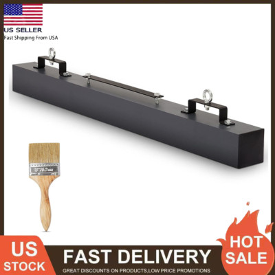 Hanging Magnetic Sweeper Pickup Tool, 48 Inch Magnetic Nail Sweeper for Pick Up