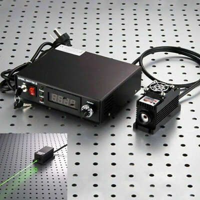 532nm 300mW Green Laser Dot Module + TTL Analog +TEC+ Power Supply