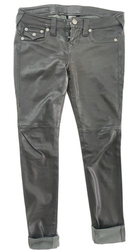 TRUE RELIGION Lederhose Leggins Lammleder Gr.27(28/29) - Bild 8 von 15