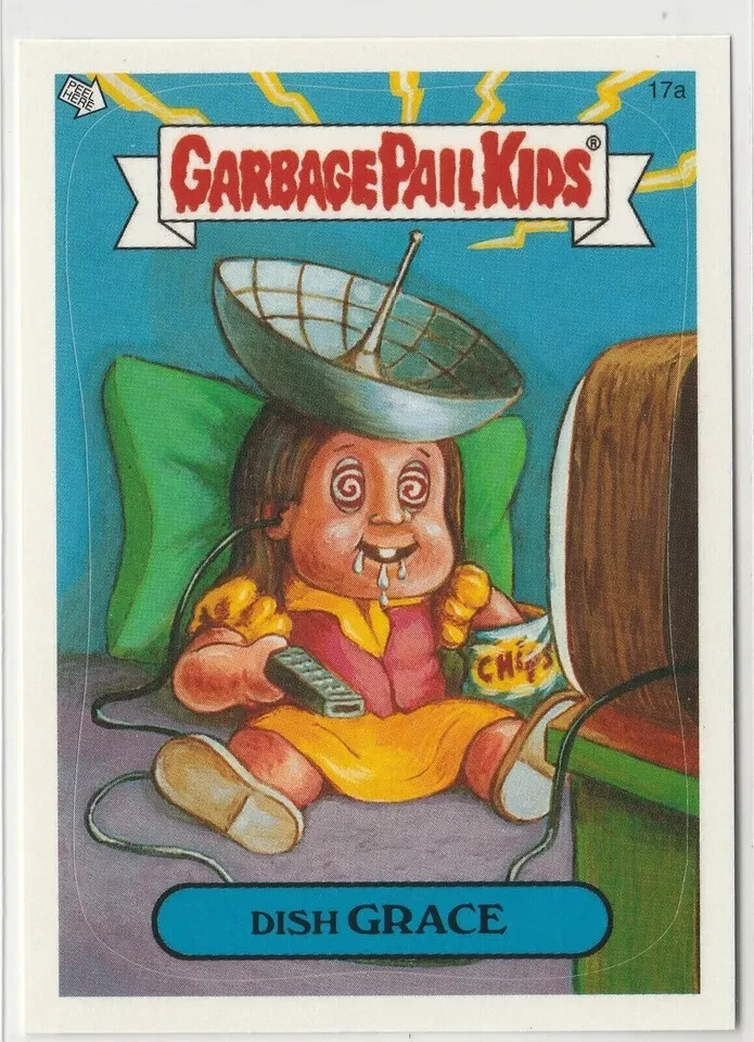 Dish Grace Garbage Pail Kids GPK 2004 ANS2 Series 2 Card