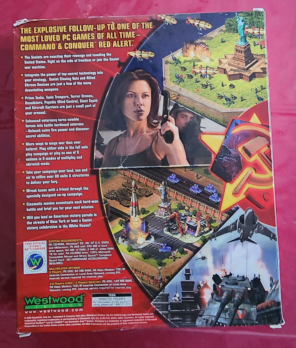 【希少】COMMAND & CONQUER: RED ALERT 2 PCゲーム Command & Conquer: Red Alert 2 (PC, 2000) for sale online | eBay