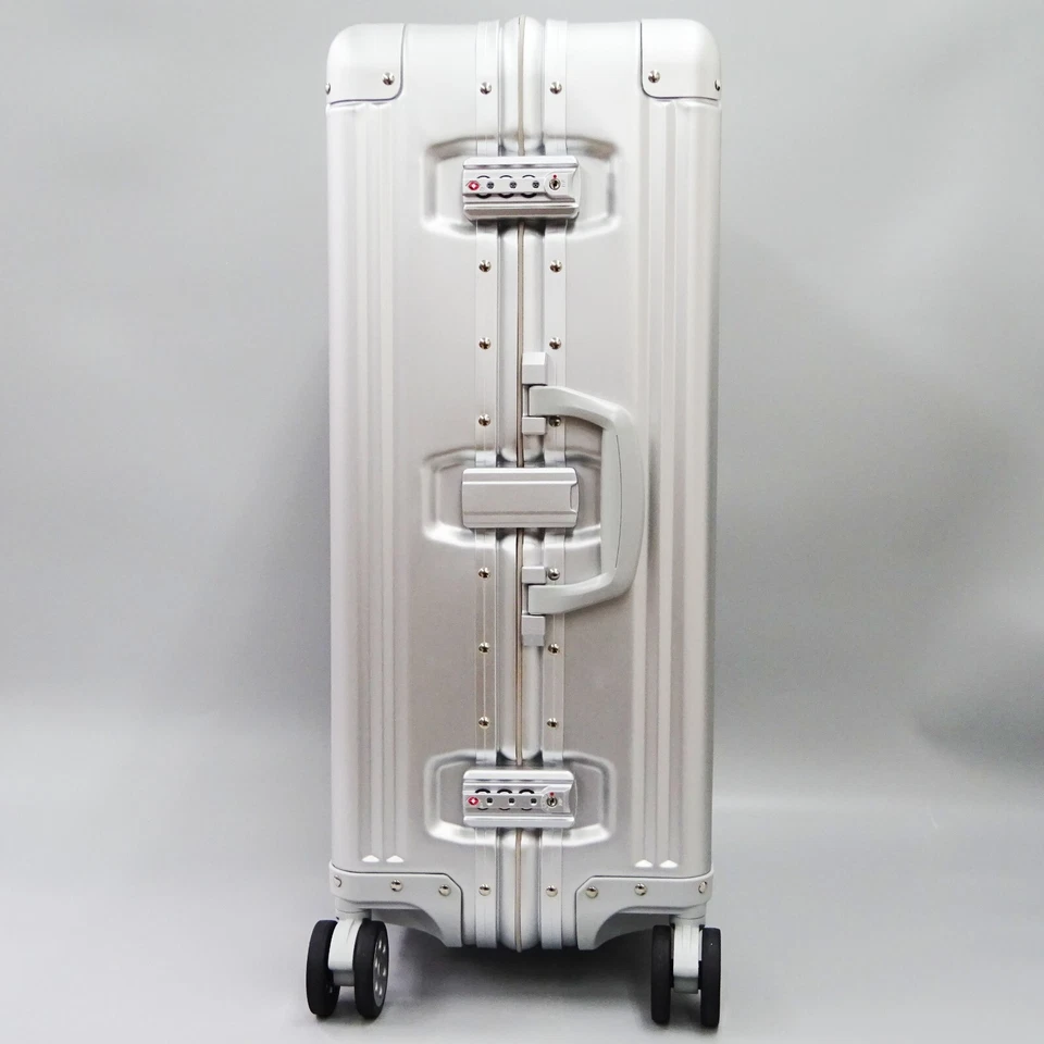 Mercedes Benz Valigia Alluminio Originale 65L Argento Borsa Trasporto Novità ... - Immagine 3 di 4