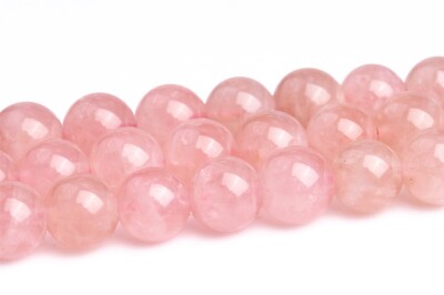 5-6MM Natural Madagascar Rose Quartz Beads Grade AAA Round Gemstone Loose Beads