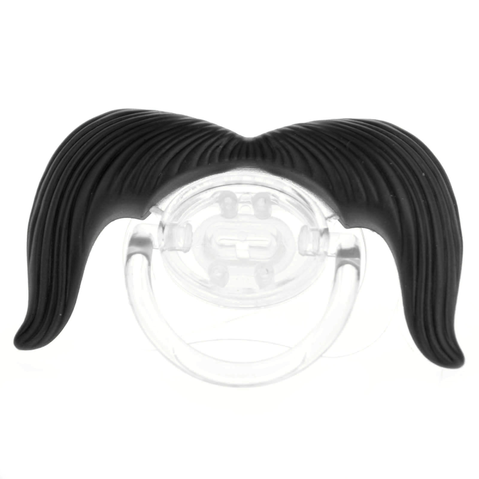 Funny Moustache Dummy Dummies Pacifier Novelty Baby Child Soother Lips