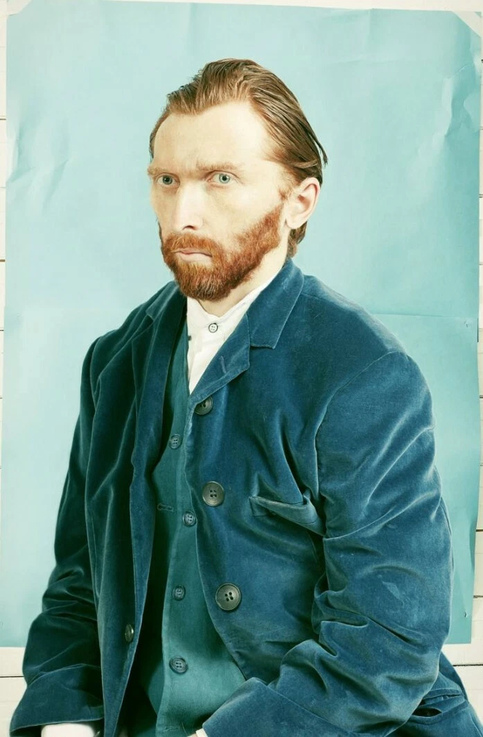 kota gushiken portrait of Mr.vincent ニット kota gushiken