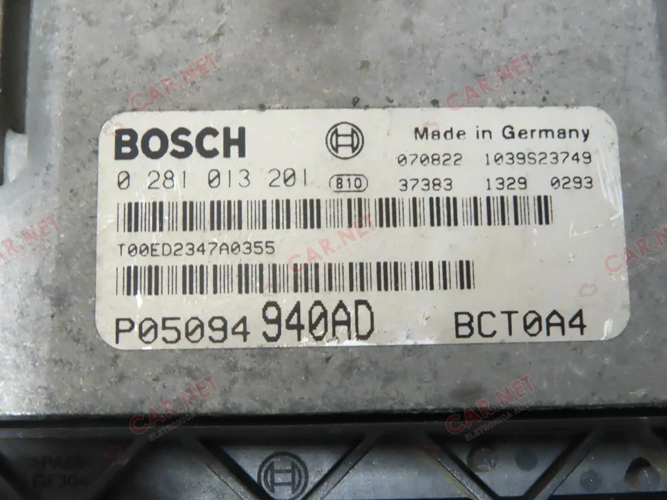 P05094940AD CENTRALINA MOTORE DODGE CALIBER 2.0CRD 103KW BOSCH 0281013201 BCT0A4 - Immagine 2 di 4