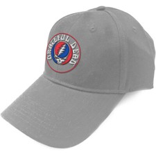 Grateful Dead - Steal Your Face Logo - Grey OSFA Baseball Cap