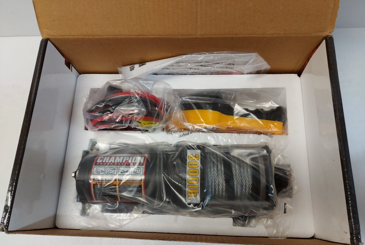 N84589-2) Champion C30045 3000Lb Winch | eBay