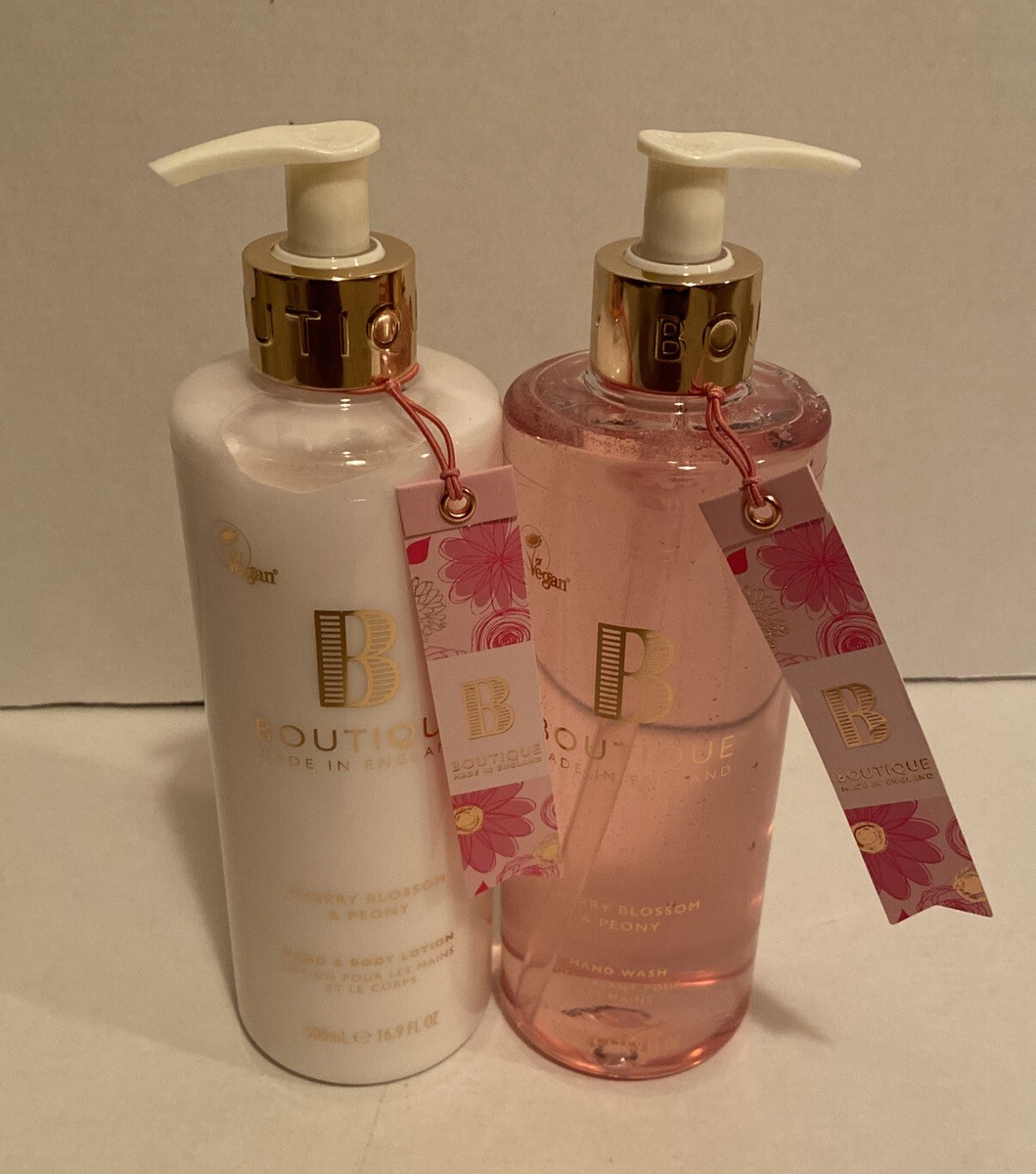 Boutique Cherry Blossom Peony 500ml Hand Wash 500ml Hand