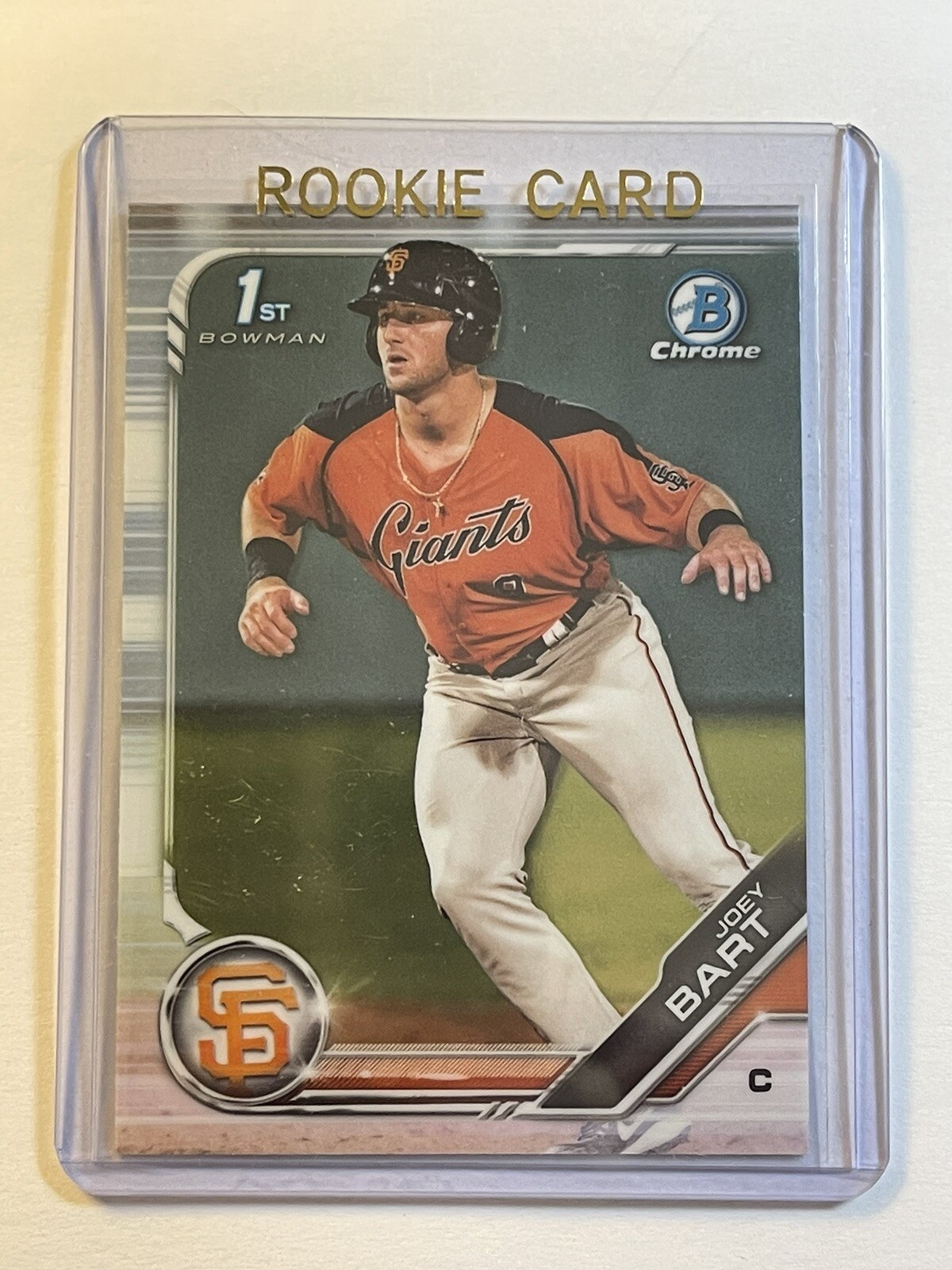 Joey Bart 2019 Bowman Chrome Prospect BCP-50 San Francisco Giants 1st Rookie
