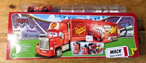 Mack Truck Playset R7231 Disney Pixar The World Of Cars Set New Sealed