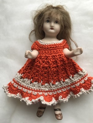 vestido crochet muñeca