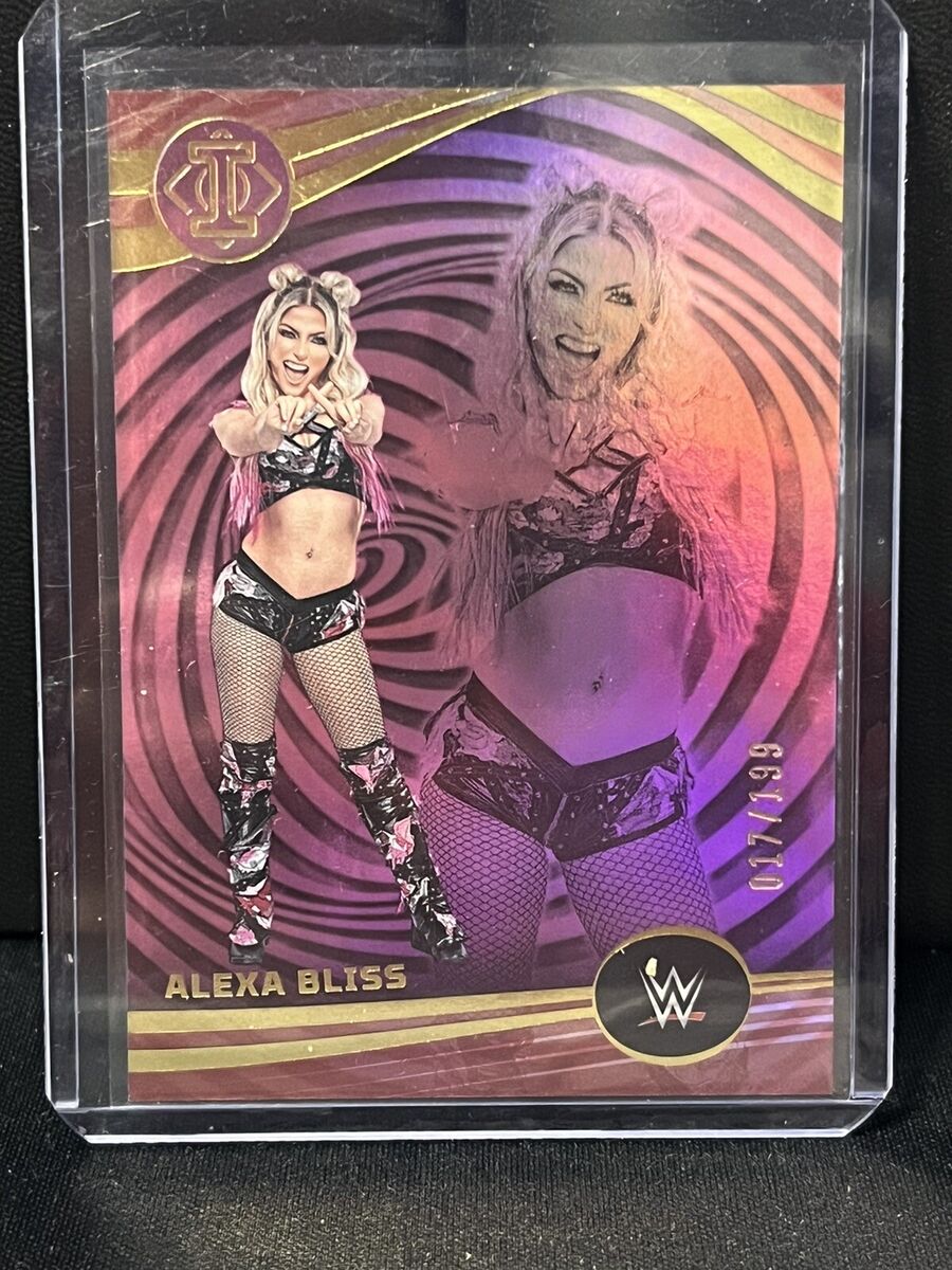 2023 Panini Chronicles Illusions WWE Alexa Bliss #270 Pink 2023 Panini Chronicles Illusions WWE Alexa Bliss #270 Pink