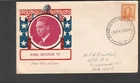 New Zealand 1947 cachet FDC first day cover for King George VI 2d stamp