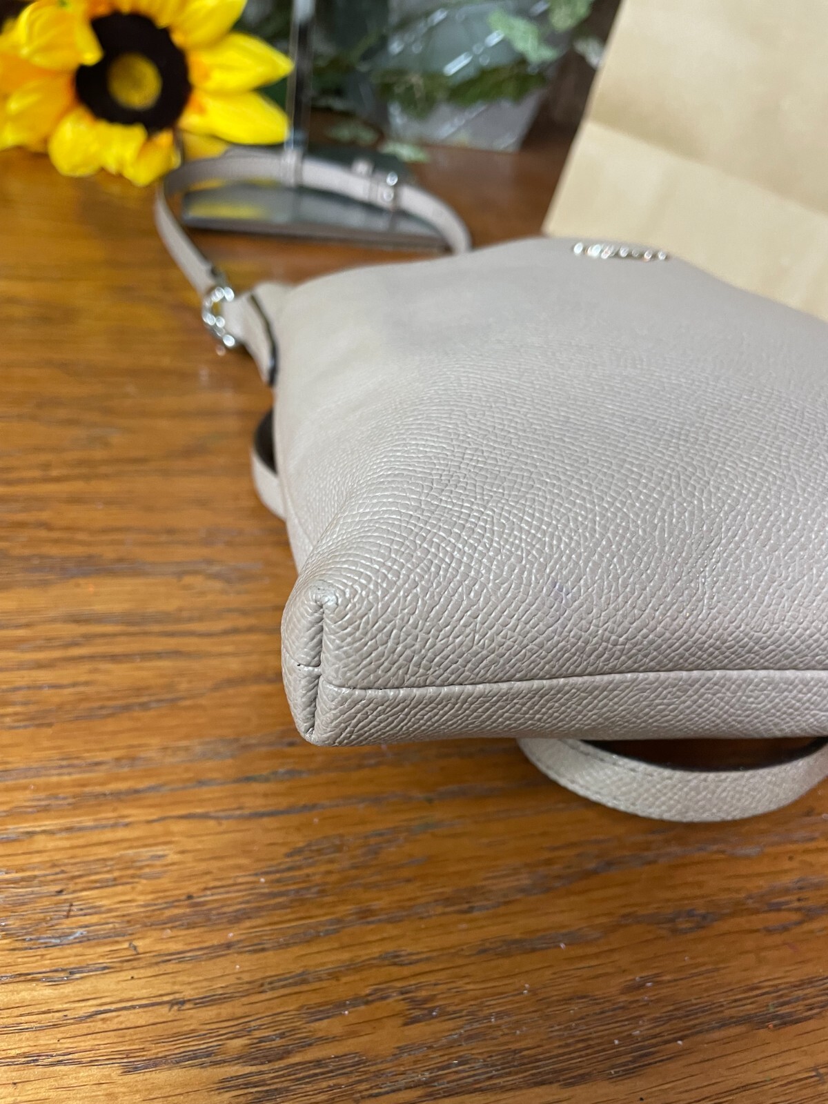 COACH KITT MESSENGER 59975 CROSSBODY CROSSGRAIN LEATHER BAG HANDBAG