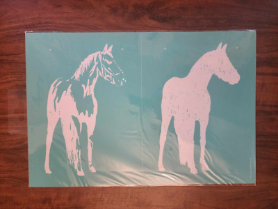 Chalk Couture DARK HORSE transfer 12x18 | eBay