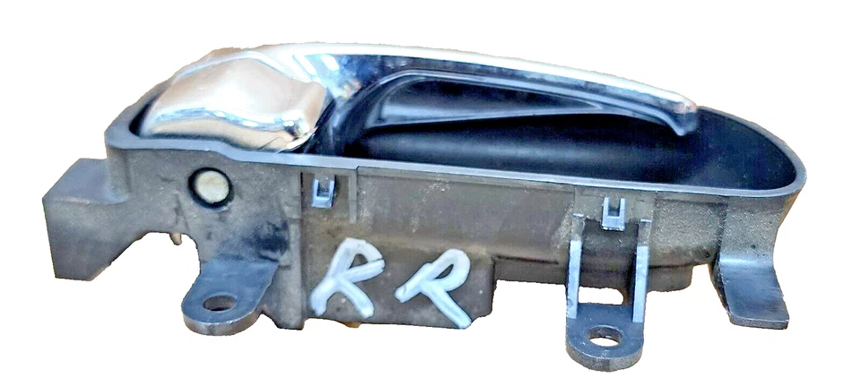 Manija de puerta interior trasera derecha Nissan Murano 2006-2007 negra OEM Foto 3 de 3