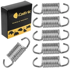 6 x Caltric Exhaust Extension Spring For Arctic Cat 0123321 0123-321