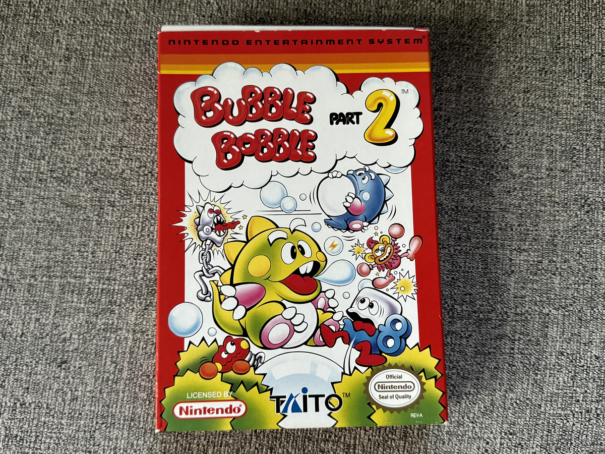 Bubble Bobble Part 2 (Nintendo Entertainment System, 1993 Bubble Bobble Part 2 (Nintendo Entertainment System, 1993