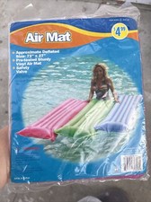 NOS Inflate 4 Fun Sun Float Floating Bed With Pillow 27x72