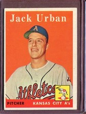 1958 Topps 367 Jack Urban RC EX #D178829