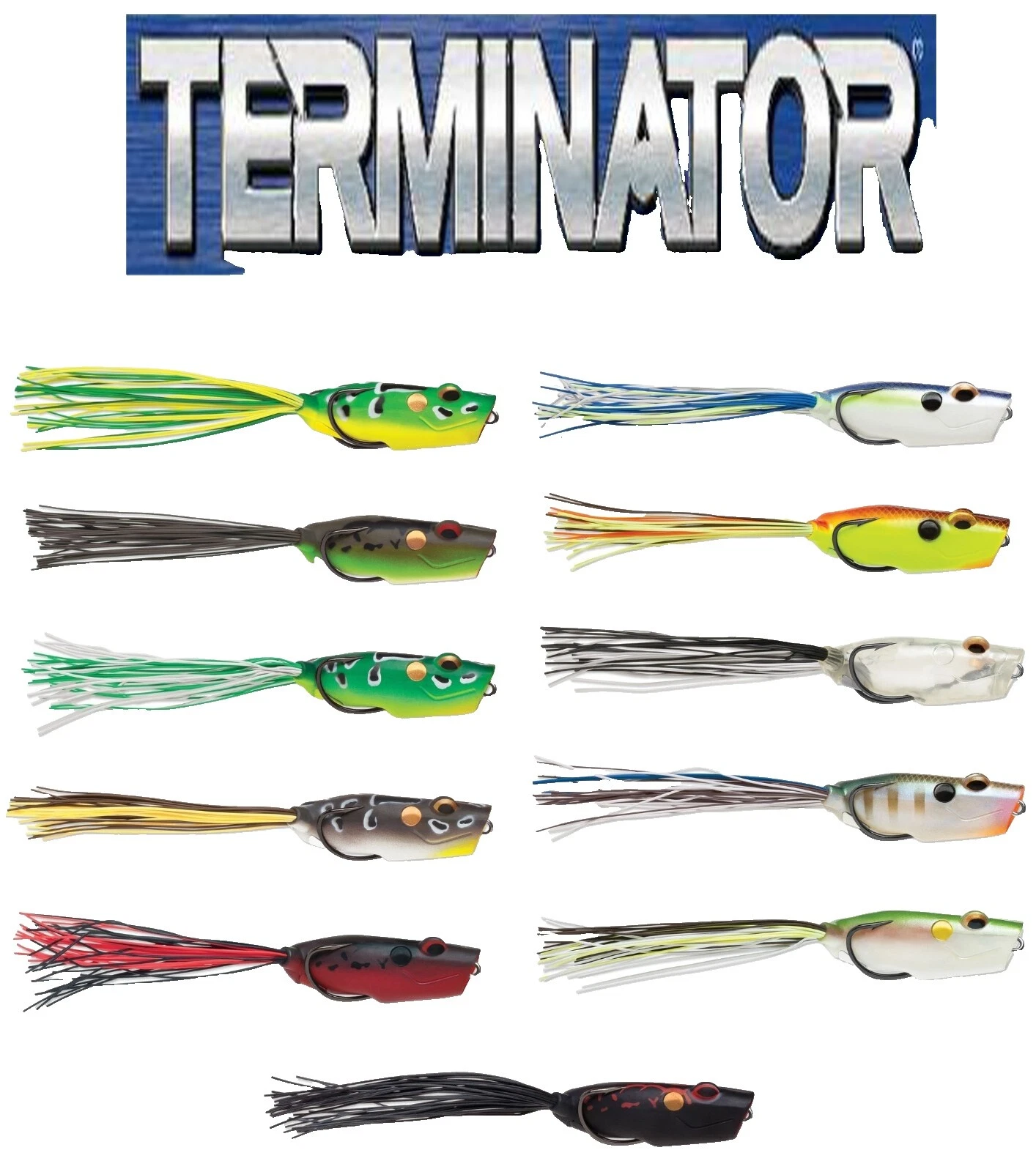 Señuelos y Cebos de Pesca Terminator Perca