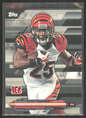 2014 Topps Fantasy Strategies Giovani Bernard #FFS-GB