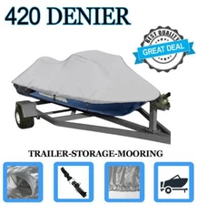 Jet Ski PWC Cover for Yamaha 2009-2012,2014 FZS 420 Denier Polyester Canvas