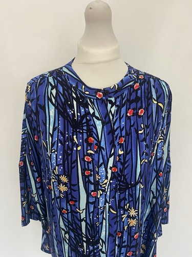KIN John Lewis UK 12 Rie Takeda Japanese Blouse Oversized Arty Shirt New RRP £69 - 第 5/20 張圖片
