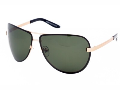 Matrix polarisierte Sonnenbrille für Männer Frauen Autofahren blendfreie hellgrüne Gläser